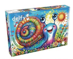 DELFY CASSE-TÊTE 1000 PIÈCES - ON S'ESCARGOTE PLUS TARD (SNAIL YOU LATER!) #DE-25024